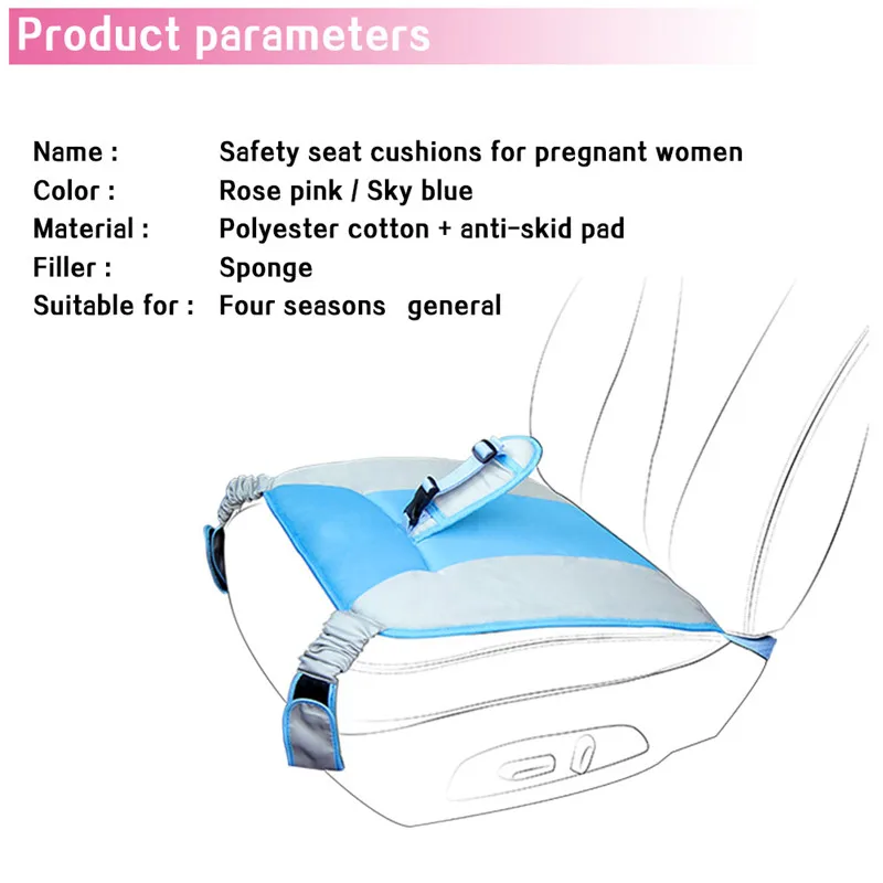 Safety Seat Belt Adjuster for Pregnant Women