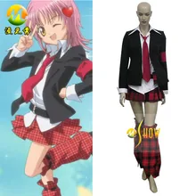 Japanese anime Shugo Chara! Hinamori Amu Cosplay traje de fiesta de halloween ropa cosplay venta cosplay anime