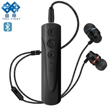 YOU FIRST Wireless Earphones Sport 3.5mm Bluetooth Receiver Bluetooth Earphone Handsfree Noise Cancelling For Mobile Phone