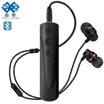 

YOU FIRST Wireless Earphones Sport 3.5mm Bluetooth Receiver Bluetooth Earphone Handsfree Noise Cancelling For Mobile Phone