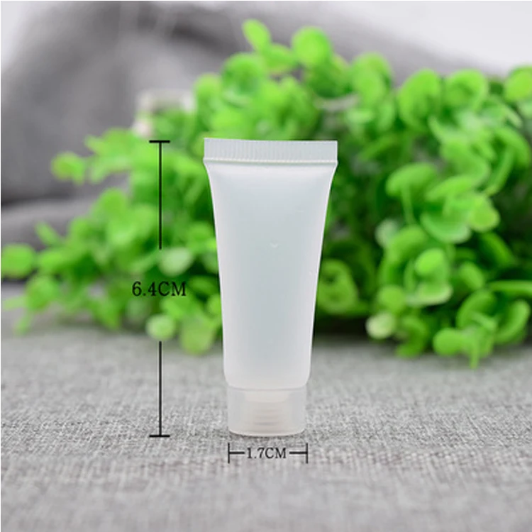 100pcs 10g empty squeeze hand cream bottle small skin care cream tube