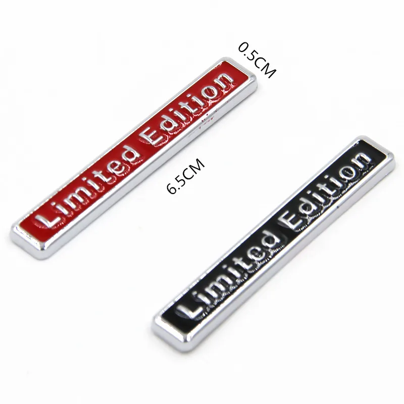 3D Metal Limited Edition Auto Car Sticker Badge Decal Motorcycle Stickers Emblem