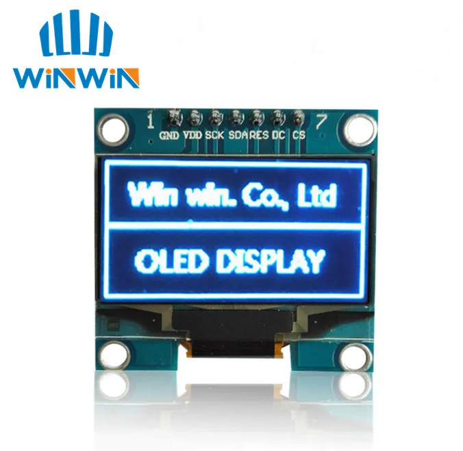 D14 10 шт. 1,3 "O светодиодный модуль синий цвет SPI 128X64 1,3 дюймов O светодиодный ЖК-дисплей светодиодный дисплей модуль 1,3 "SPI общаться