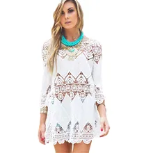 Кружевное открытое бикини, Пляжное Платье Защита от солнца на пляже, рубашка