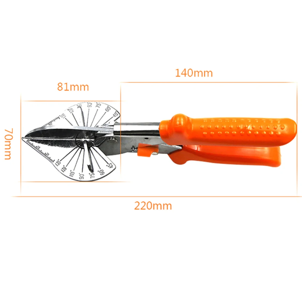 45-135 градусов мульти угол Mitre сайдинг провод воздуховод трубы транкинг ножницы Деревообработка обрезки Инструмент обжимной инструмент для кабелей резка по дому