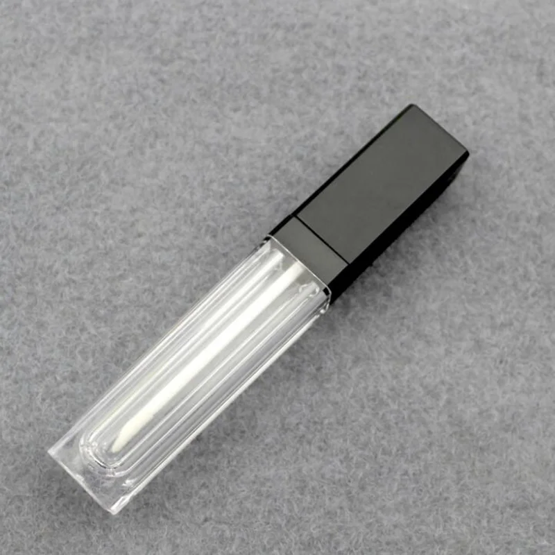 

7ml Square Makeup Liquid Empty Lipstick Lip Gloss Tubes High Quality Transparent Cosmetic Packaging Container 20/50pcs/lot