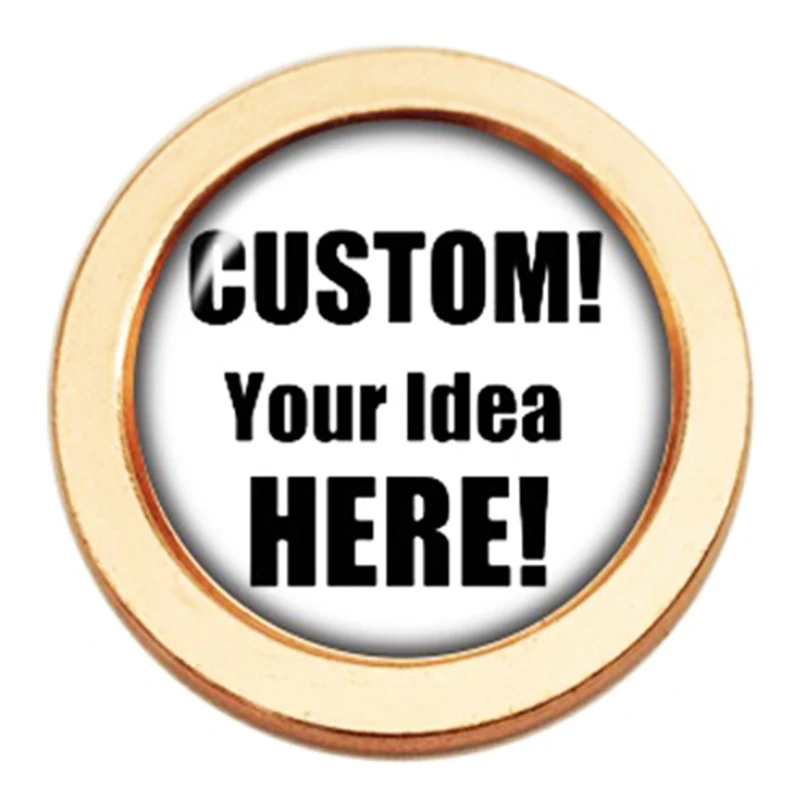 

Custom 33mm Glass Coin fit locket pendant CN005