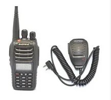 Baofeng UV-5R VHF/UHF двухдиапазонный ветчина Портативный двухстороннее радиолюбитель рация + бренд Baofeng Динамик Mic