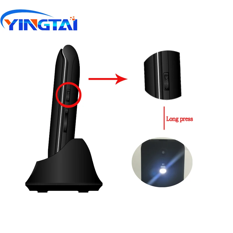 Раскладной телефон YINGTAI T21 3G MTK6276 большая клавиатура/кнопка SOS 800 мАч 2 4 дюйма