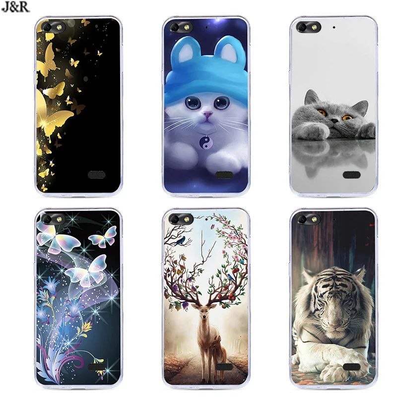 For Huawei Honor 4C CHM-U01 Case Silicone TPU Back Cover 5.0\