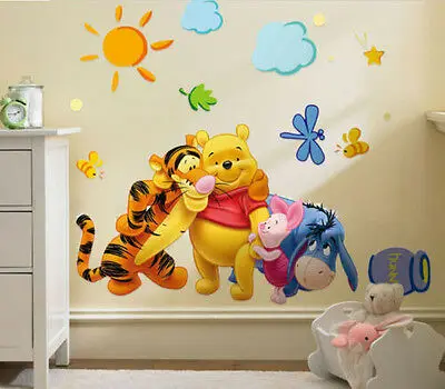 

Removable Cartoon Wall Sticker Mural Vinyl Decal Kids Room Decor Home Decoration Stickers