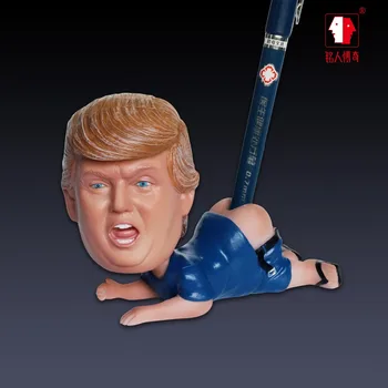 

Fancy President Pen Holder Resin Home Table Decor Office Funny Ornament Character Status Bedroom Study Decorations Creative Gift