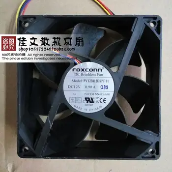 

Free shipping original FOXCONN 12038 12V 0.90A 120*120*38mm MT desktop PV123812DSPF01 large chassis fan