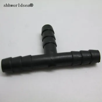 

shhworldsea The Joint Pipe Series Nylon Black Tubing Hose & Tee Connector Barbed On All Ends car plastic fastener clips