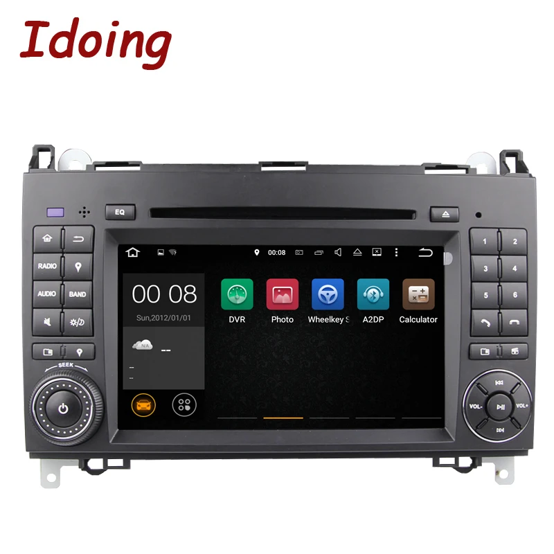 Flash Deal Idoing 7"Android 7.1 For MercedesBenz A Class&B Class Radio 2Din Car GPS Navigation DVD Multimedia Video Player Bluetooth WIFI 2