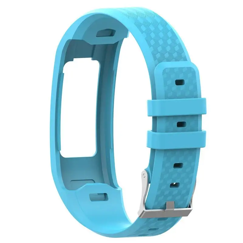 Удобный силиконовый сменный ремешок для часов Garmin Vivo Fit 1/2 поколение Универсальный S/L ремешок для часов браслет - Цвет: Sky Blue L