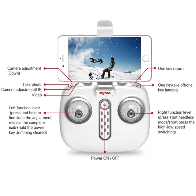 SYMA X8 PRO FPV drones with camera hd gps professional quadcopter wifi camera 720p fpv quadcopter remote control rc helicopter