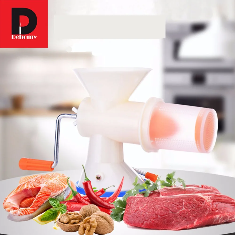 Dehomy Manual Meat Grinder household kitchen multi function meat