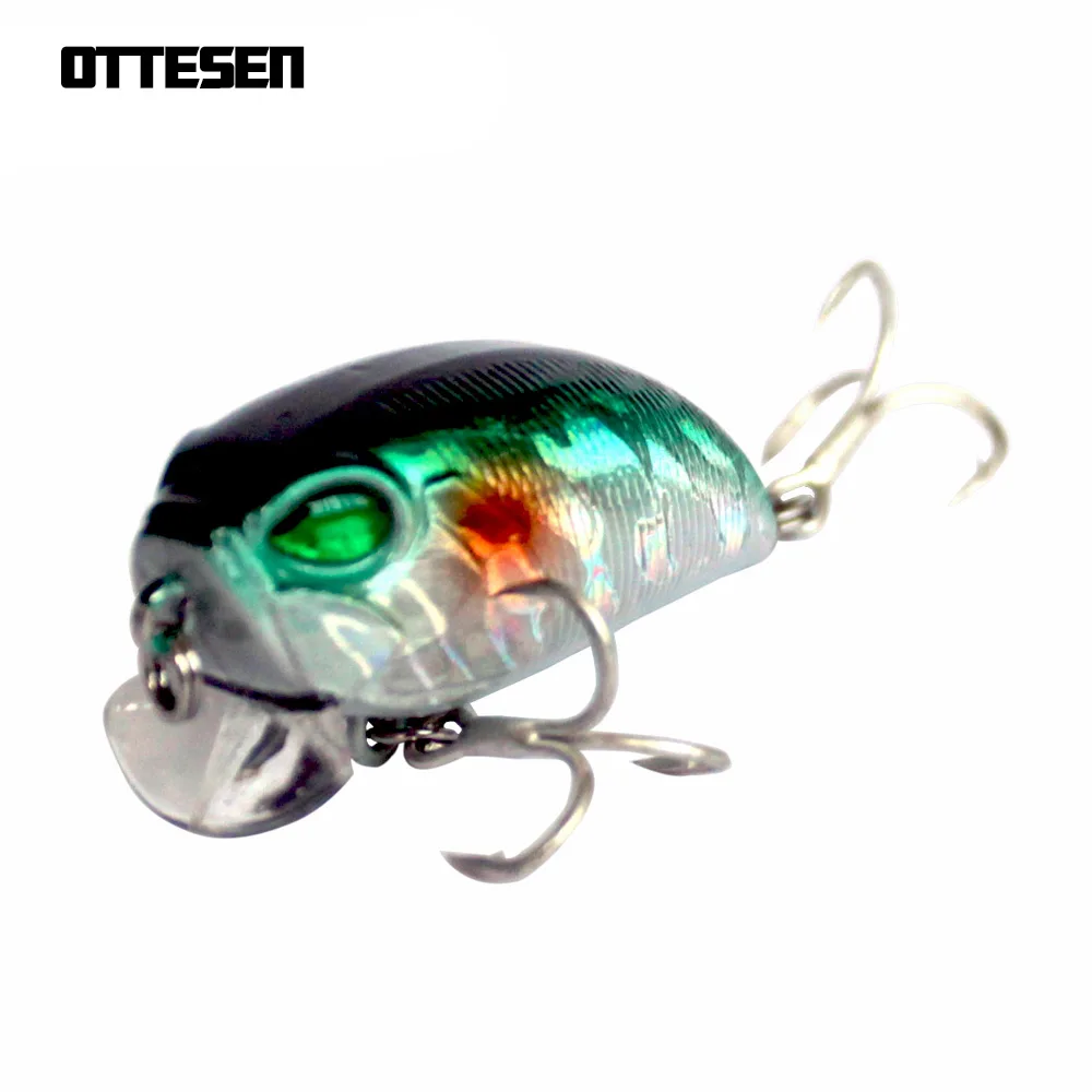 

OTTESEN 1pcs/lot 53mm 8.5g crankbait fishing lure perfect diving style hard bait plastic lure isca artificial peche pesca l urre