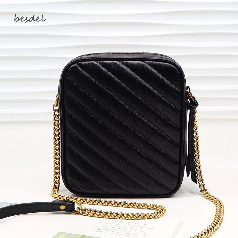 

fashion women's High Quality pochette bag monogram canvas FELICIE handbag small shoulder chain bag Bran