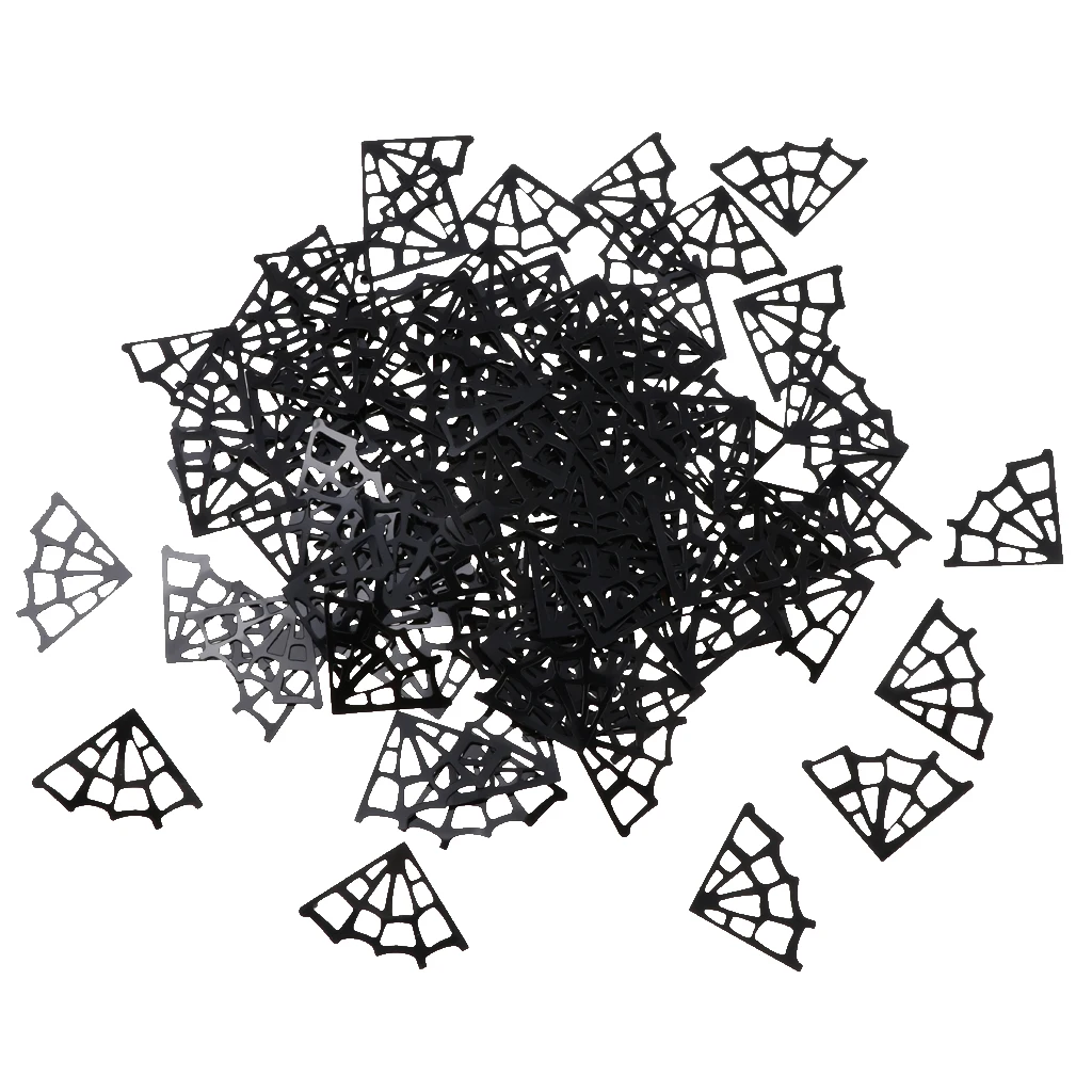 Halloween Party Spider Net Table Confetti Sprinkles Scatters Fun Accessories Halloween Witch Party Confetti Favors  