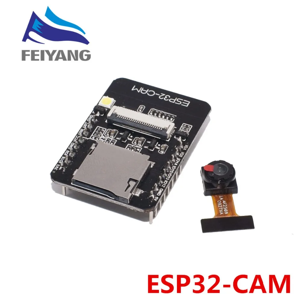 10 шт. ESP32-CAM беспроводной доступ в Интернет Wi-Fi модуль ESP32 серийный wi-fi ESP32 CAM макетная плата 5V Bluetooth с OV2640 Камера модуль