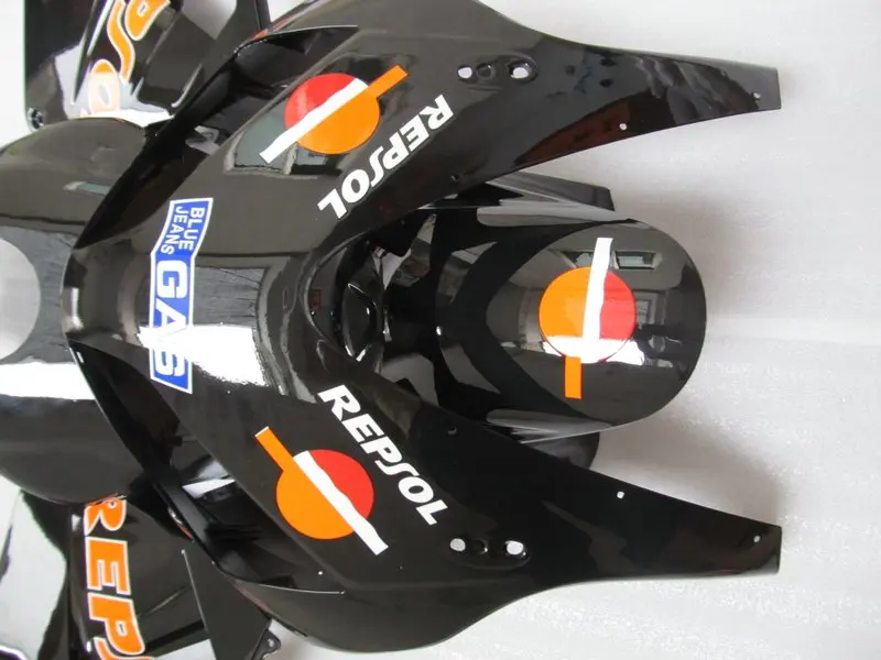 High quality Injection fairing kit fit for Honda CBR600RR 03 04 CBR 600 RR 2003 2004 black sports fairing body repair NY10