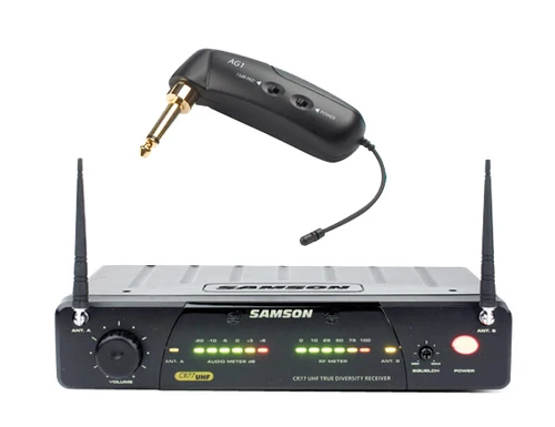 

SAMSON AirLine 77 AF1 / AG1 Guitar Wireless microphone System UHF wireless system with PLL frequency control