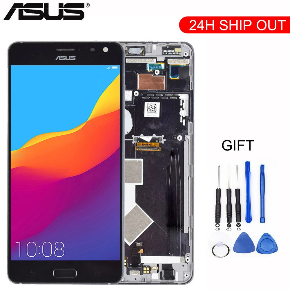 

Original 5.7'' 1440x2560 For ASUS ZS571KL Display For Zenfone AR Screen LCD Display Assembly with Frame Replacement parts