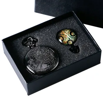 

Uk movie Doctor Who Pocket Watch men quartz fashion Necklace Dr Who Seal pendant With Luxury Gift Box Set !!!