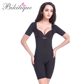 

Feelingirl Women Body Shaper High Elastic Slimming Shapewear Waist Corset Breathable Bodysuit Women Pulling Underwear-A