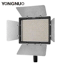 Yongnuo yn600 yn600l panel con temperatura de color ajustable luz de vídeo led 3200 k-5500 k iluminación de estudio fotográfico