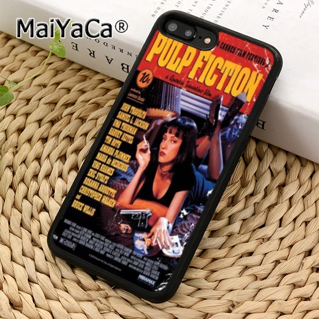 

MaiYaCa Classic American movies PULP FICTION Phone Case Cover For iPhone 11 pro 5 6s 7 8 XR XS max Samsung S6 S7 edge S8 S9 plus