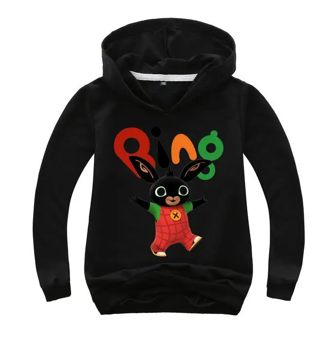 

Girls Sweatshirts 2019 Bing Bunny Hoodie Kids Sweatshirt Children Rabbit Clothes Long Sleeve Boys Fall Clothing Outwear Jacket