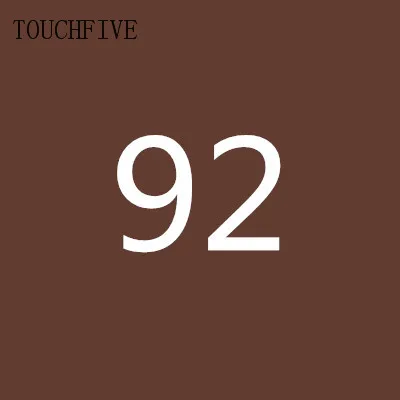 1 шт. TouchFive на выбор, 168 цветов, маркеры для эскизов, маркеры на спиртовой основе, набор цветных маркеров, товары для рукоделия, ручка для школы - Цвет: 92