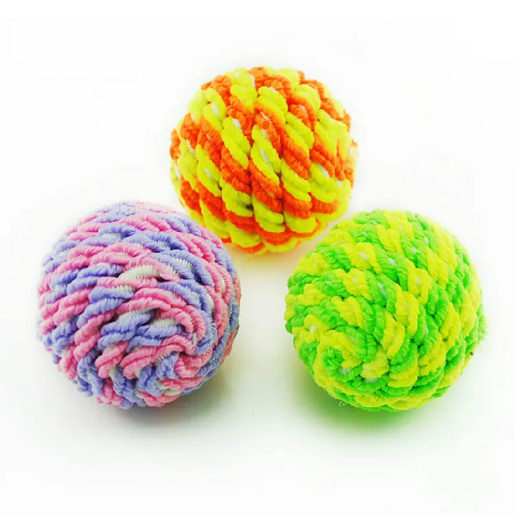 Pet Products Supplies Cat Toys 5CM Color elastic Velvet Cord rope