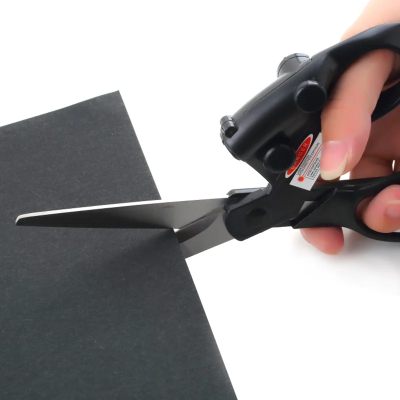 Горячая распродажа высокое качество Швейные лазерные ножницы режет Прямые Быстрые ножницы с лазерным наведением, принадлежности для шитья