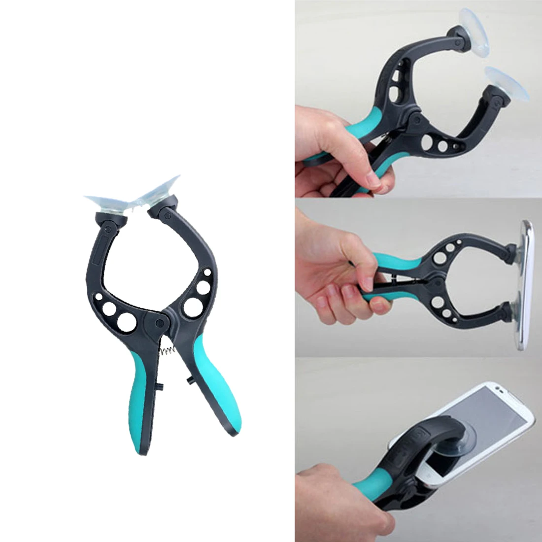  Saugnapf Repair Tool Fix Handy LCD Screen Eröffnung Zange Für iPhone iPad Für Samsung Handy Hand We