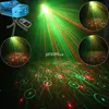 ESHINY Mini R&G Audio 4 Patterns Gobo Laser Projector Stage Disco DJ Environment Club KTV Family Party Effect light Show N75R4 ► Photo 1/6