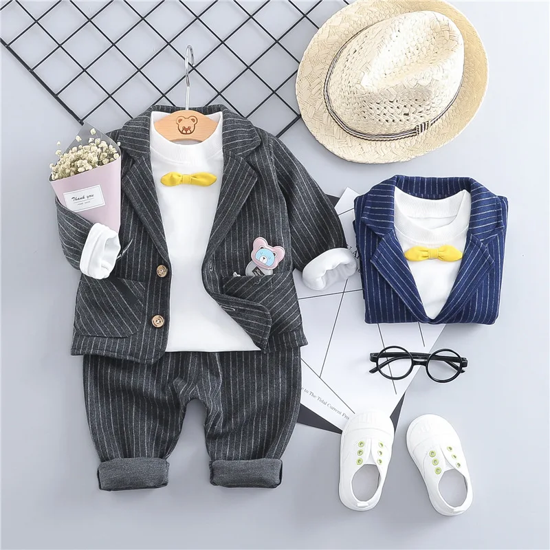 

Newborn Baby Girl Clothes Hot Sale Carters Official Store Spring 2019 New Young British Wind Suit Three-piece Boy Bar Gentleman