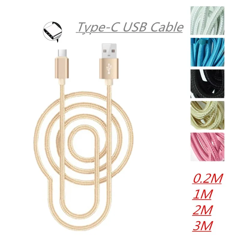 Кабель с разъемом типа C 5 в 2 4 А для быстрой зарядки USB Type c кабель Samsung S10 S9 S8 Кабели