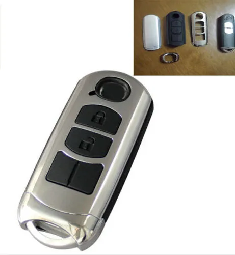 

Genuine Car Magnesium Alloy Remote Key Fob Case shell Cover For Mazda CX-5 CX5 2012 2013 2013 2014 2015