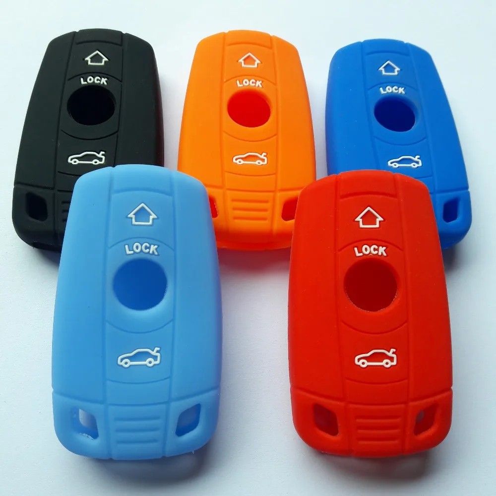 

Silicon Silica Gel Smart Key Shell Case For BMW 1 3 5 6 7 Series X5 X6 Z4 E30 E60 E61 E70 E87 E91 E92 E90 Silicone Accessory