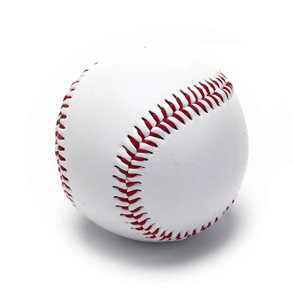 1 шт " Бейсбол ПВХ верхний резиновый внутренний мягкий жесткий мяч софтбол тренировки