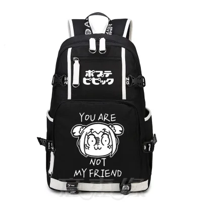 

POP TEAM EPIC Backpack Anime Cosplay Nylon Luminous School Bag Travel Bags