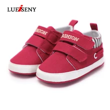 LUEISENY Baby Shoes 0-18 Months Newborn Baby Toddler Shoes Fashion Boys Girls Canvas First Walkers цена LUEISENY Baby Shoes 0-18 Months Newborn Baby Toddler Shoes Fashion Boys Girls Canvas First Walkers цены онлайн
