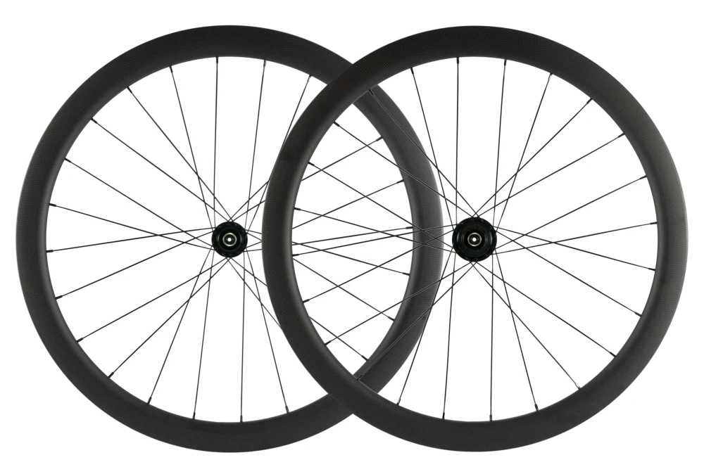 

SuperTeam 700C 45mm Carbon Clincher Disc Brake Center Lock Wheelset matte