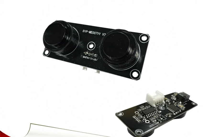 Small blind area ultrasonic module_