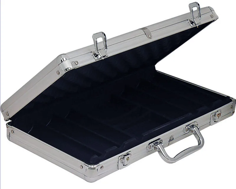 

1pc Aluminium Case Poker Chips Storage Coin 200pc 300pc 400pc 500pc
