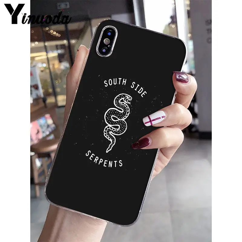 Yinuoda Riverdale South Side Serpents DIY Painted Beautiful Phone Case for Apple iPhone 8 7 6 6S Plus X XS MAX 5 5S SE XR Cover Yinuoda Riverdale South Side Serpents DIY Painted Beautiful Phone Case for Apple iPhone 8 7 6 6S Plus X XS MAX 5 5S SE XR Cover